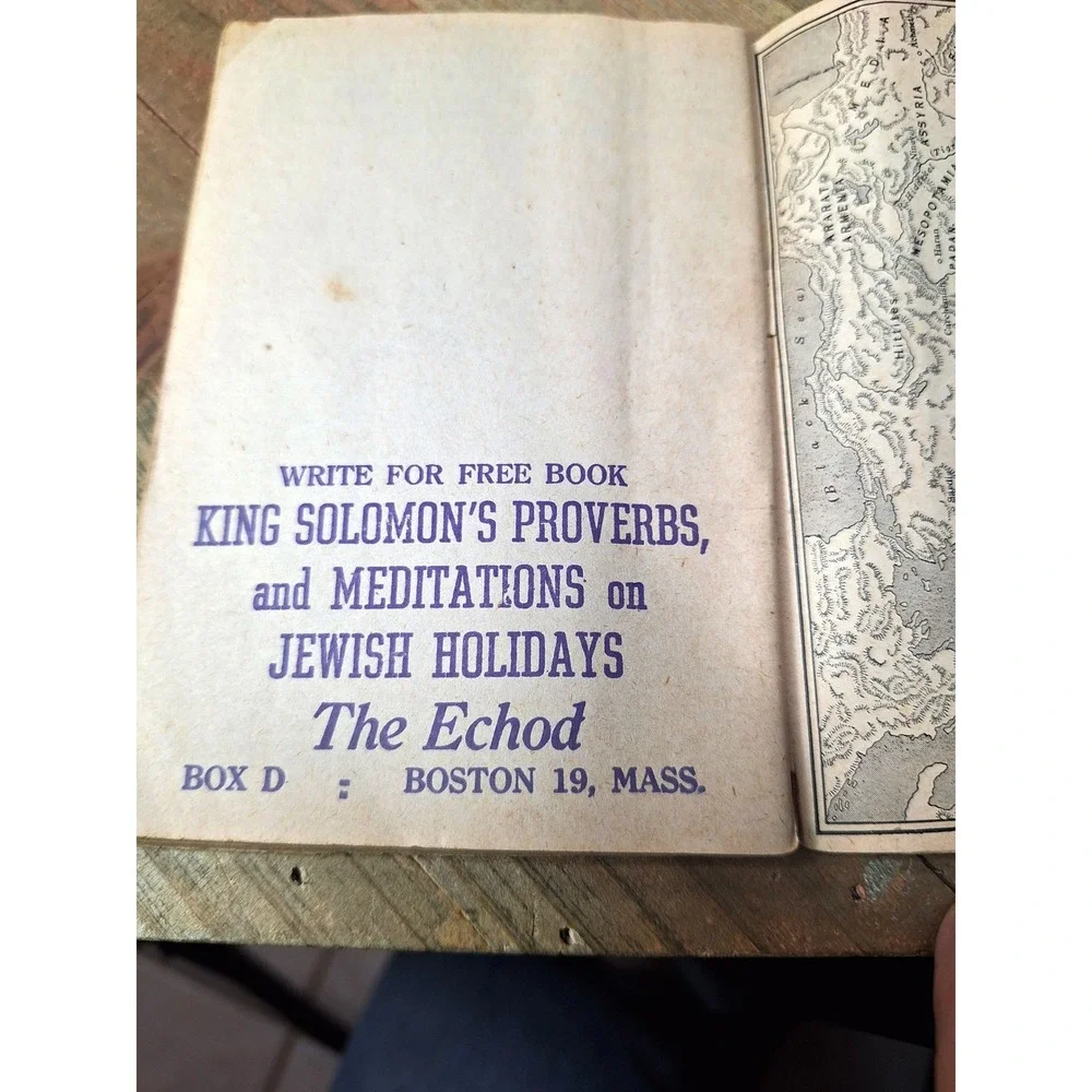 AntiqueAmerican Bible Society The Book of the Prophet Isaiah KJV Pocket Bible